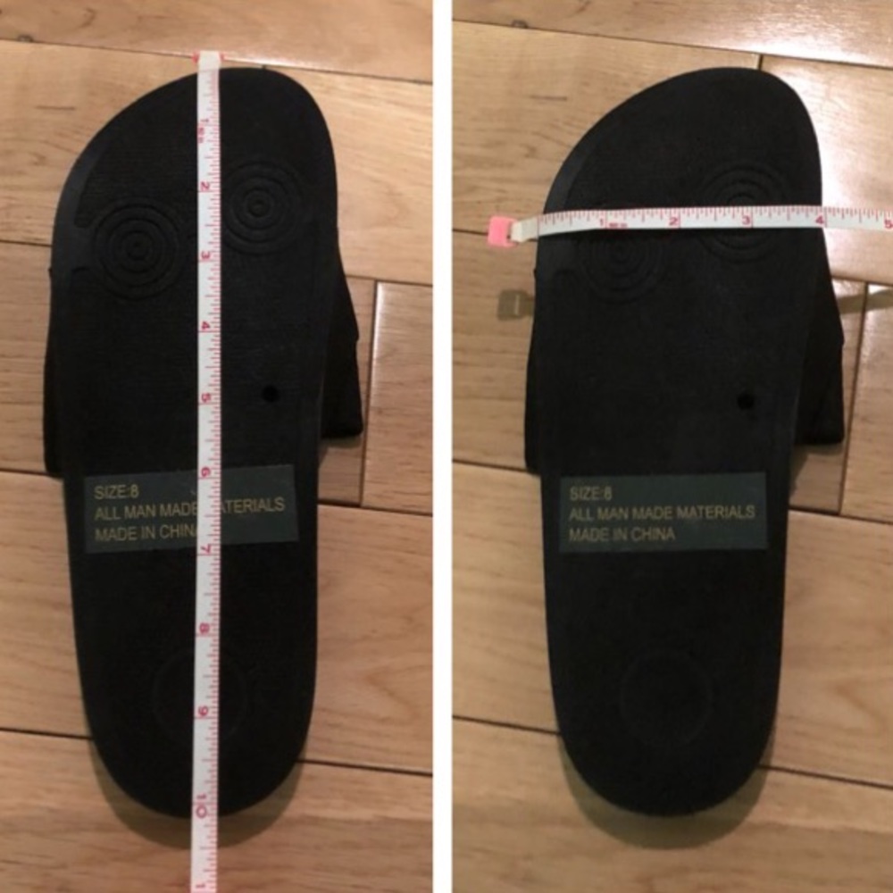 🌹HP🌹Cute Rose Embroidered Slide Sandals - Picture 5 of 5